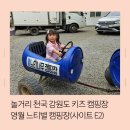 놀거리 천국 강원도 영월 느티별 캠핑장 사이트 E2 후기