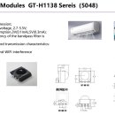 중국 제조회사_IR Emitter/Receiver Module series LED SPEC 비교 이미지