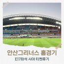 pet 50거0352 | 안산그리너스FC 홈경기｜E17좌석 시야·원정석·티켓가격 후기