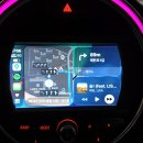 F57 | MINI Cooper F56 무선 카플레이 &amp; 안드로이드 오토 장착 후기 — 원형 디스플레이 그대로 유지