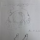 이스터섬의 모아이 - 뎃상 연습에 좋군요. 이미지