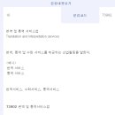 번역/통역서비스업