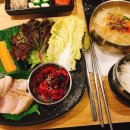 달인겉절이칼국수·보쌈