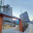 율하자이힐스테이트 횡단보도 이미지