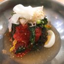 냉면 애 돈가스 이미지