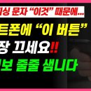 [긴급] 보이스 피싱 문자 "이것" 때문!! 스마트폰에 "이 버튼" 당장 끄세요!! 내 정보 술술 빠져나가 보이스 피싱, 더 많이 옵니 이미지