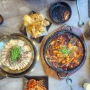 노은로(유성-23) | 대전 유성구 맛집 돌판오징어볶음과 꽃삼겹 수육 오징어무침의 한상차림 후기