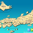 일본 지도 이미지