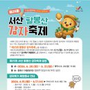[충남/축제]2026년 6월 서산팔봉산감자축제 일정, 프로그램, 주차, 감자캐기 체험 총정리