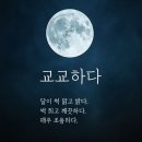 교교하다