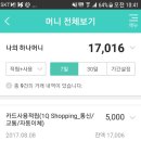 하나멤버스 1Q 쇼핑카드로 30만원 쓰고 하나머니 15,000원 받기 이미지