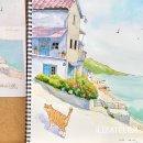 펜으로 그려보는 기초 어반드로잉 | 대전 어반스케치 [일리화실] 도안동 취미미술, 수채화, 풍경화, 펜 드로잉, 드로잉