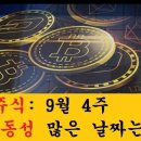 주식: 9월 4주 변동성이 많은 날짜는? 이미지