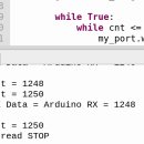 [RPi Python 실습 29] RPi TO Arduino UART, 쓰래드 이미지