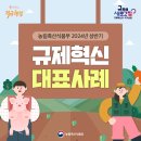 농림축산식품부 2024년 상반기 규제 혁신 대표 사례＜온라인 도매시장 가입요건 완화.수의사 외 사람이 할 수 있는 진료범위 확대 등＞ 이미지