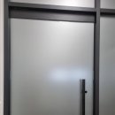 [대전도어락 탄방동열쇠] 한국산지보전협회 사무실 유리문 디지털도어록 솔리티 번호키 설치/둔산동키센타