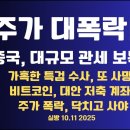 중국 보복,주가 대폭락/진짜 막가는 역공/가혹한 특검/디베이스먼트 트레이드/비트코인,대안 저축계좌/주가 폭락,...10.11 공병호TV 이미지