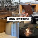 하늘소리 제2발전소 | 서울 자연휴양림 수락휴 숙박 후기 하늘정원 19호 풍경소리 객실 리뷰