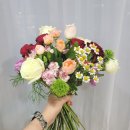 [내일배움카드] 꽃다발&amp;포장반 3주차 (@플로리스트파크 학원)