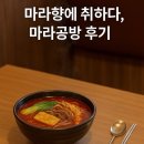 종각 마라탕 맛집 마라공방 을지로입구역점 혼밥 평일 점심 후기