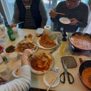 노을그려진바다풍경 이미지