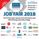 KDU의 JOB FAIR 2018 : 22-23 Mar. 이미지