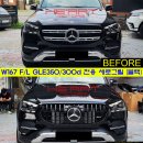 F/L GLE300d 노멀모델 전용 세로그릴 (크롬/블랙-2타입) 이미지