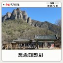 온가을054 | 청송 주왕산 초입 대전사 소원바라기 종 | 주변 맛집 명일식당 주차장 이용 추천