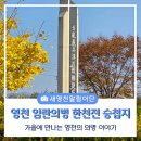 임란의병 한천전 승첩지 | 가을에 만나는 영천의 의병 이야기, 드라이브 길에 마주한 임란의병 한천전 승첩지
