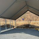 이른아침 캠핑장 이미지