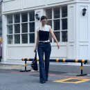 여자 데일리룩 부츠컷 유행 탑승기♥ (+ 생지 데님 플랙 청바지 후기)