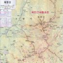 북한산 산성주능선 등산지도, 등산코스 및 등산로 전경-②(대성문~보국문~대동문) 이미지