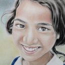 콩테연필초상화 이미지