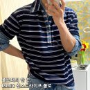 썬블리치 | 여름 스타일링의 한 끗 MMIC 썬스트라이프 폴로 셔츠 후기, feat. 사이즈/ 핏/ 소재
