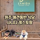 원주 애견동반식당 사니다 레스토랑