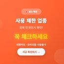 민생회복 소비쿠폰, 사용 제한 업종 꼭 확인하세요!