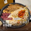 송정동-11 | 송정동곱창 유정곱창 소곱창 와규꽃갈비살 염통으로 구성된 모둠한판B 후기