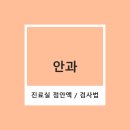 진료실 점안액 및 검사법(세극등 검사, 직상 검안경, 도상 검안경 등)
