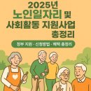 대한노인회 노인일자리사업 평가회의 | 2025년 노인일자리 및 사회활동 지원사업 총정리: 신청부터 혜택, 예산안 작성법까지
