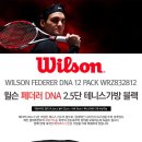 2018 윌슨 페더러 DNA 테니스 2.5단 테니스가방 블랙,레드 WRZ832812 테니스 가방 이미지