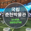 [국립춘천박물관] 상설전시관, 실감콘텐츠, 실감영상카페 전시리뷰