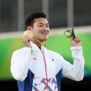 한국 남자 양궁 사상 첫 올림픽 2관왕 이미지