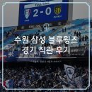 인생맥주 | 수원 삼성 블루윙즈 유니폼 입고 맥주 마시며 경기 직관 솔직 후기
