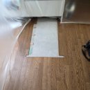 오정휴먼시아아파트1단지경로당 | 오정휴먼시아1단지 아파트 마루연장시공 - 아일랜드식탁 철거 후 빈자리 마루 복원