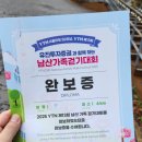 비오는 날의 남산 걷기대회 참가 후기