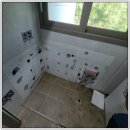 노원-현장-1062 | 세탁실 보조주방 철거 시공 후기 세탁기·건조기 설치 준비