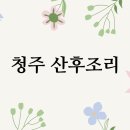 청주 산후보약 산후조리 산후도우미 경험담 공유
