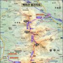 백마산 등산로 전경-②(노고.발리능선+발리봉 : 노고봉 갈림길~발리봉 구간, 백마산 산행지도, 산행코스포함) 이미지