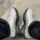 26380-601-001-002 | 다시 뜨는 운동화, 나이키 에어맥스95 빅버블 메탈릭 실버 발매 (사이즈 &amp; 할인 총정리)