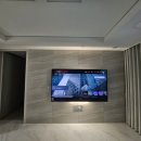 안산푸르지오 브리파크 | 안산 무타공벽걸이tv 설치 안산푸르지오브리파크(라인드롭tv)